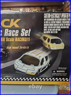 Epcot Disney TEST TRACK Electric HO Scale Slot Car Race Set NIB HTF FREE SHIP U