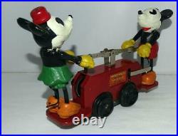 Ex. /n. Mint Disney 1934 Working Lionel Mickey Mouse Hand Car+box Set+track+key