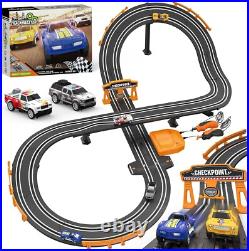 Exciting Battery or Electric Slot Car Race Track Set for Two Players Ages 6-12 Exciting Battery or Electric Slot Car Race Track Set for Two Players Ages 6-12