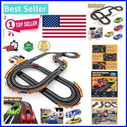 Exciting Slot Car Racing Set for 2 Players Includes 4 Cars and Remote Control