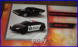 FAST N FURIOUS RACE SET With 2 SLOT CARS, 14 FT TRACK BATTERY OPERATED COLLECTIBLE
