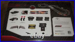 FAST N FURIOUS RACE SET With 2 SLOT CARS, 14 FT TRACK BATTERY OPERATED COLLECTIBLE