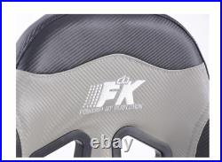 FK Bucket Sports Seat Set Pair Black & Grey Carbon Kit Race Track Car 4x4 Van