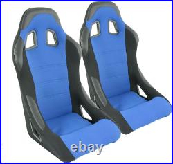 FK Colour Full Bucket Sports Seat Set Kit Track Rally Drift Project Car Custom