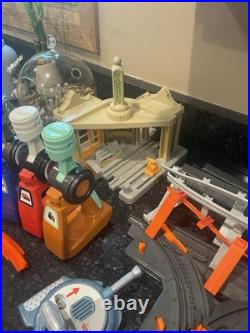 Fisher Price Disney Cars GeoTrax Radiator Springs World Race Track R/C Set Lot