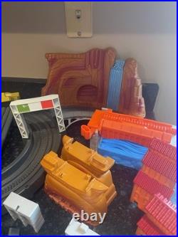Fisher Price Disney Cars GeoTrax Radiator Springs World Race Track R/C Set Lot