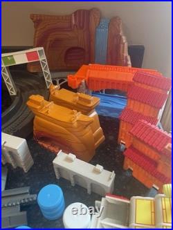 Fisher Price Disney Cars GeoTrax Radiator Springs World Race Track R/C Set Lot