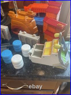 Fisher Price Disney Cars GeoTrax Radiator Springs World Race Track R/C Set Lot