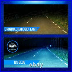 For Chevy Malibu Impala H11 H9 Front LED Headlight Bulbs High Low Beam 8000K C6
