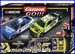 GO Electric Powered Slot Car Racing Kid Toy Race Track Set 143 Scale, Mario Kart