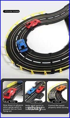 Giant Raceway 62.5-Foot Mega G+ HO Slot Car Track Set withTri-Power Pack