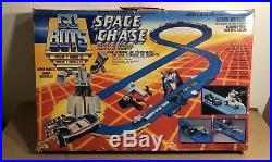 GoBots LJN Tonka SPACE CHASE Slot Car Set Race Track with Box