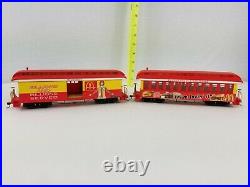 HAWTHORNE VILLAGE MCDONALDS TRAIN SET With TRACKS & CERTIFICATES FOR EACH CAR