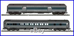 HO MTH Union Pacific 2 Car Heavyweight Passenger Set for 2 Rail Track 80-40005