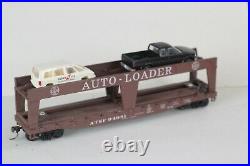 HO scale train set (Freight cars, Passenger cars, Engines and Track)