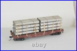 HO scale train set (Freight cars, Passenger cars, Engines and Track)