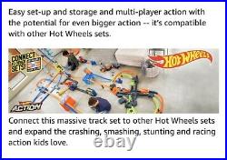 HOT WHEELS-Colossal Crash Track Set (NewOpen Box-in New Condition)