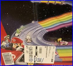HOT WHEELS MARIO KART RAINBOW ROAD RACEWAY TRACK SET With LIGHTS SOUNDS NEW SEALED HOT WHEELS MARIO KART RAINBOW ROAD RACEWAY TRACK SET With LIGHTS SOUNDS NEW SEALED