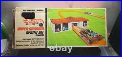 HOT WHEELS REDLINE 1968 SUPER CHARGER SPRINT TRACK SET. No Car. See Description