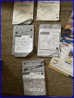 HOT WHEELS WALL TRACKS LOT with Starter+add on sets COMPLETE (no cars see desc.) HOT WHEELS WALL TRACKS LOT with Starter+add on sets COMPLETE (no cars see desc.)