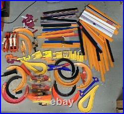 HUGE Lot Vintage 60s/70s Mattel Red Line Hot Wheels Sizzlers Track Set Pieces