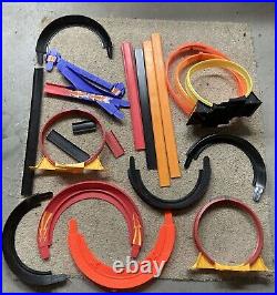 HUGE Lot Vintage 60s/70s Mattel Red Line Hot Wheels Sizzlers Track Set Pieces