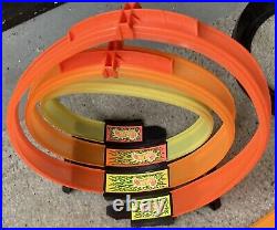 HUGE Lot Vintage 60s/70s Mattel Red Line Hot Wheels Sizzlers Track Set Pieces