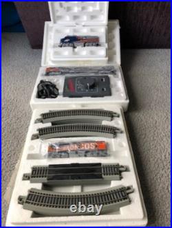 Hawthorne Village Bachmann Denver Broncos Train Engine + 2 Car Track Set HO NFL Hawthorne Village Bachmann Denver Broncos Train Engine + 2 Car Track Set HO NFL