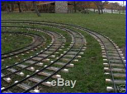 Hodges Hand Car Track Set 8 3/4 GAUGE 20 FOOT DIA