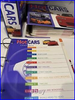 Hot Cars Under the Hood On the Track Behind the Wheel Complete Set 11 Volumes