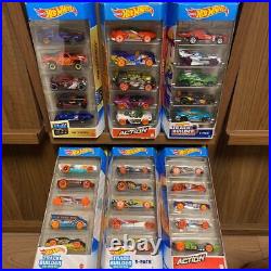 Hot Wheels 1/64 mini car toy 5 packs 6 sets TRACK BUILDER, ACTION