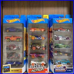 Hot Wheels 1/64 mini car toy 5 packs 6 sets TRACK BUILDER, ACTION