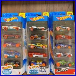 Hot Wheels 1/64 mini car toy 5 packs 6 sets TRACK BUILDER, ACTION