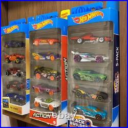 Hot Wheels 1/64 mini car toy 5 packs 6 sets TRACK BUILDER, ACTION