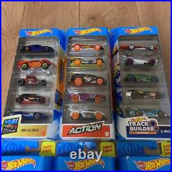 Hot Wheels 1/64 mini car toy 5 packs 6 sets TRACK BUILDER, ACTION