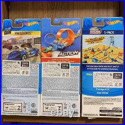 Hot Wheels 1/64 mini car toy 5 packs 6 sets TRACK BUILDER, ACTION