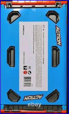 Hot Wheels 3 Unique Racing Challenges in the Race Crate Track Set with 2 Cars