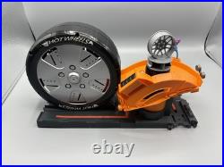 Hot Wheels 4 Track Set Bundle City Cobra, Mega Car Wash, Tire Shop, Turbo Jet