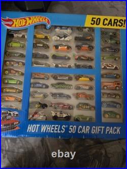 Hot Wheels 50 Car Gift Pack Diecast Track Builder Set 164 Multicolor