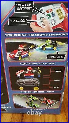 Hot Wheels Ai Mario Kart Set Smart Track Mario & Yoshi Special Edition NEW