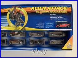 Hot Wheels Alien Attack Set Includes 10 Cars + 1 Hot Wheels Car 2002 New