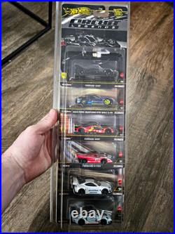 Hot Wheels Car Culture Track Legends 6-Pack Set With CHASE In Protector
