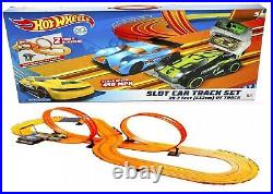 Hot Wheels Challenge Level Slot Car Track Set 632cm Ages 5+ Toy Race Large Big