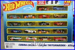 Hot Wheels City Cobra Crush Track Playset with 164 18 cars