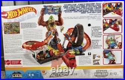 Hot Wheels City Toxic Gorilla Slam Playset Track Set Brand New Sealed NIB