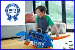 Hot Wheels City Toy Car Track Set, Ultimate T-Rex 164 Scale, Multicolor