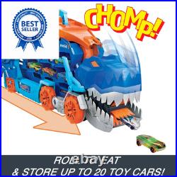 Hot Wheels City Toy Car Track Set, Ultimate T-Rex 164 Scale, Multicolor