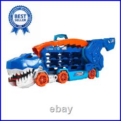Hot Wheels City Toy Car Track Set, Ultimate T-Rex 164 Scale, Multicolor