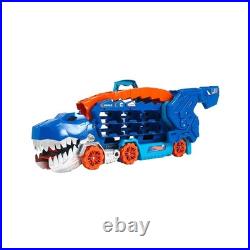 Hot Wheels City Toy Car Track Set, Ultimate T-Rex Transforms into Stomping Dino