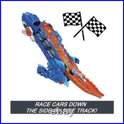 Hot Wheels City Toy Car Track Set, Ultimate T-Rex Transforms into Stomping Dino